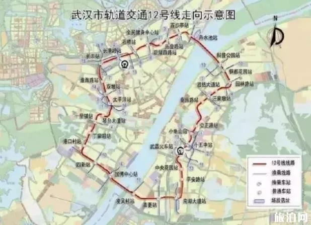 武漢地鐵12號線什么時候開通-最新線路圖