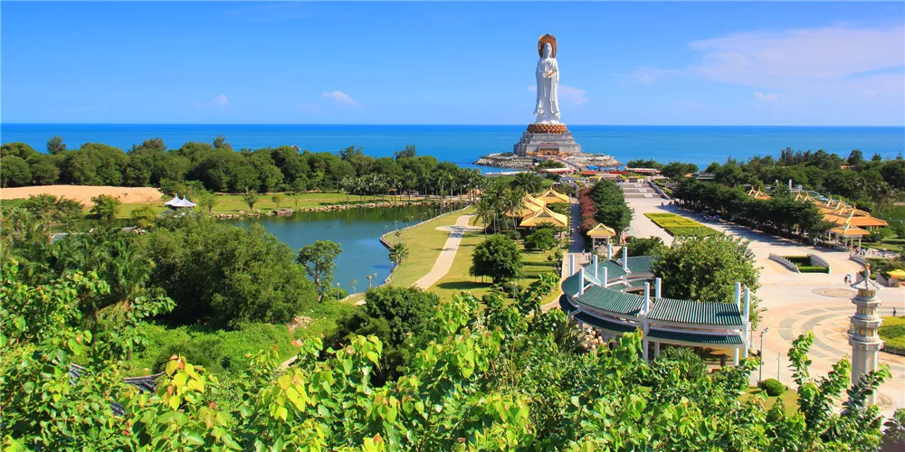 108米南山海上觀音圣像