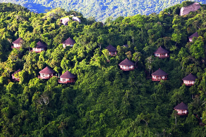亞龍灣人間天堂鳥巢度假村外景