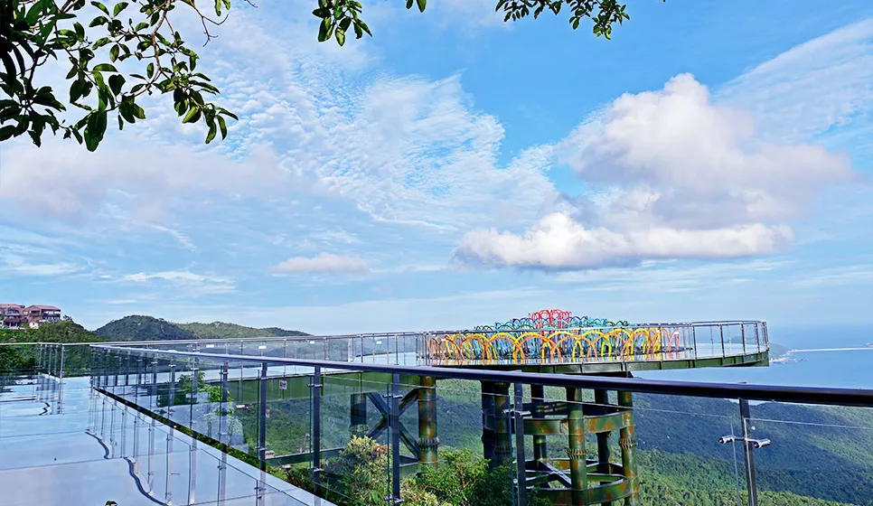 亞龍灣熱帶天堂森林全海景玻璃棧橋