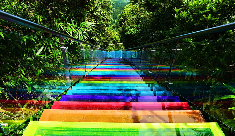 亞龍灣熱帶天堂森林全海景玻璃棧橋